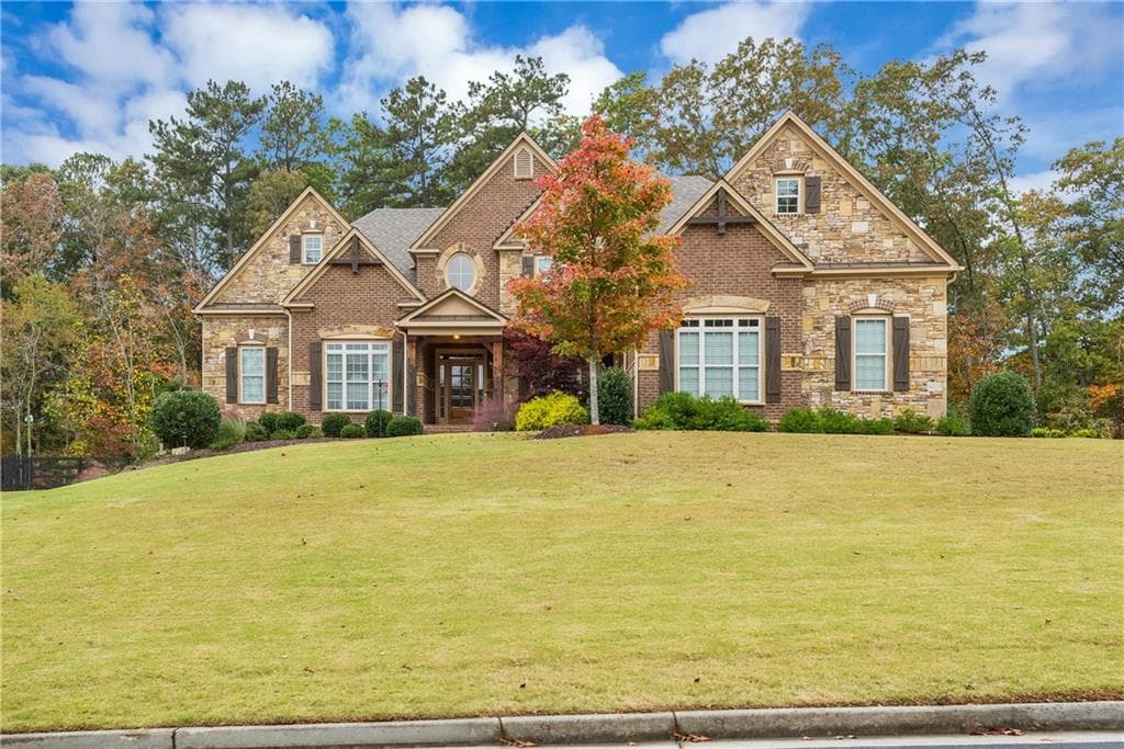 4 bedroom, 4,131 sq ft single family residence sold at 1596 Heritage Pass, Milton, GA 30004