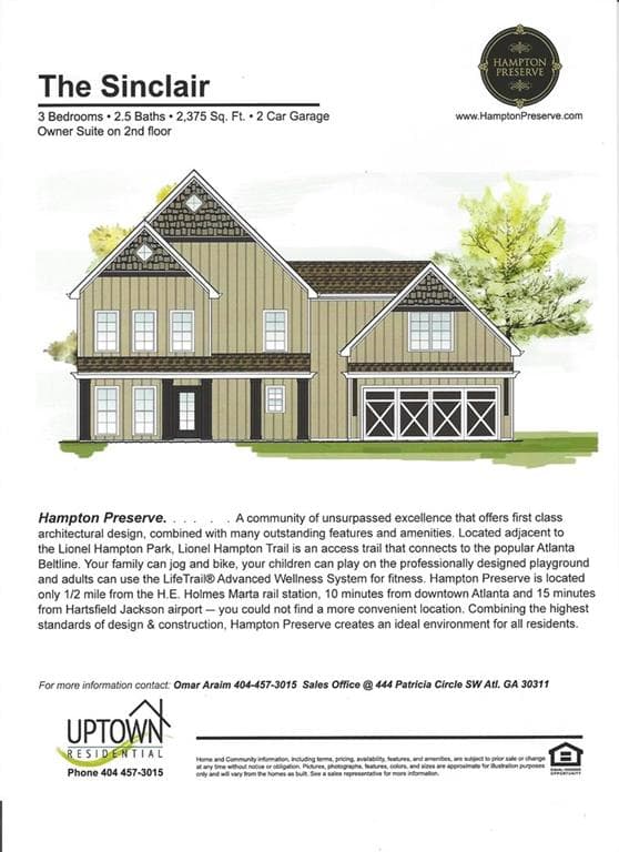 3 bedroom, 2,375 sq ft single family residence sold at 504 Patricia Circle, Atlanta, GA 30311
