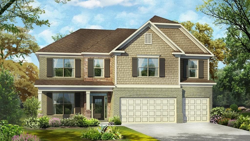 5 bedroom, 3,667 sq ft single family residence sold at 7295 Oldbury Place, Cumming, GA 30040