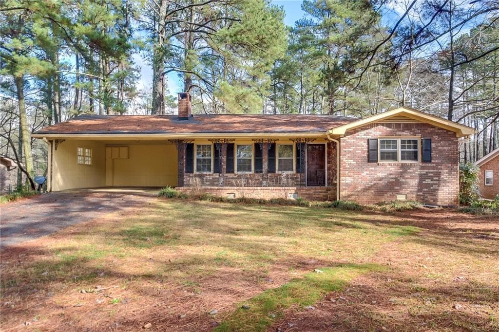 4 bedroom, 1,712 sq ft single family residence sold at 6405 Sherwood Trail, Austell, GA 30168