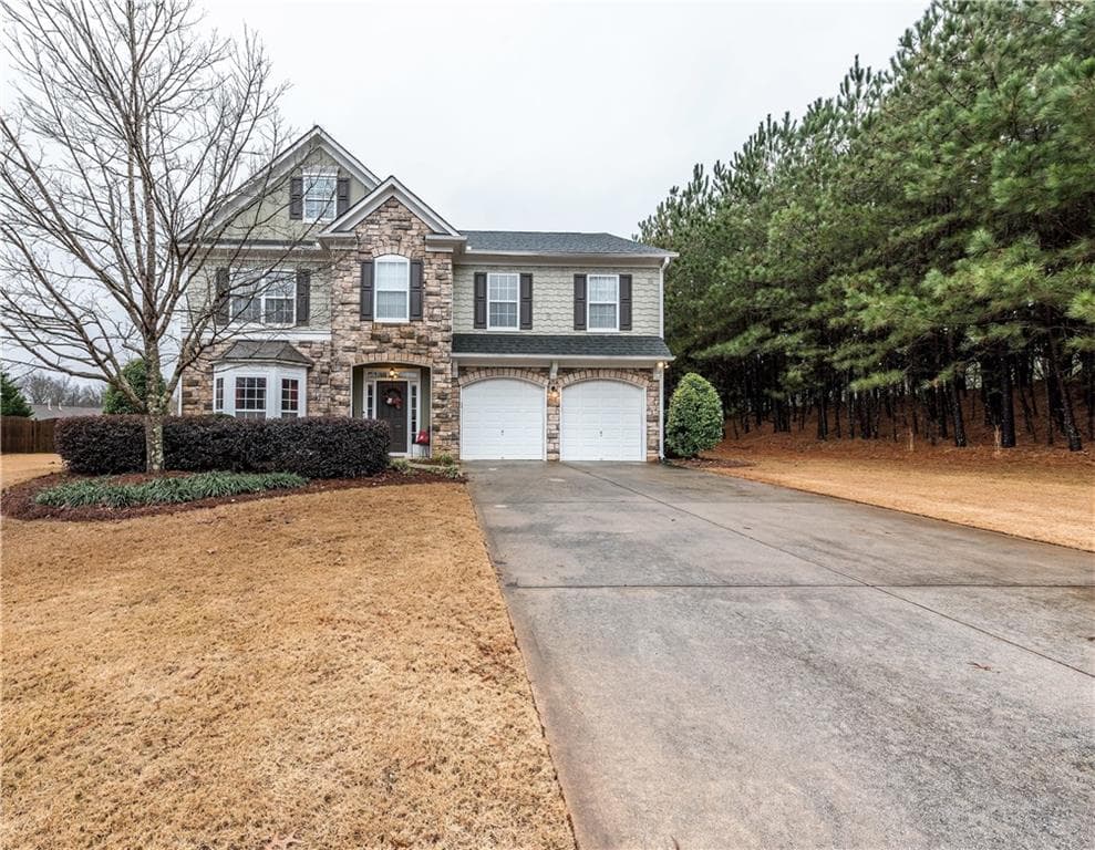 4 bedroom, 2,870 sq ft single family residence sold at 309 Evergreen Court, Canton, GA 30115