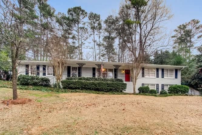 4 bedroom, 1,715 sq ft single family residence sold at 5805 Hilderbrand Drive, Atlanta, GA 30328