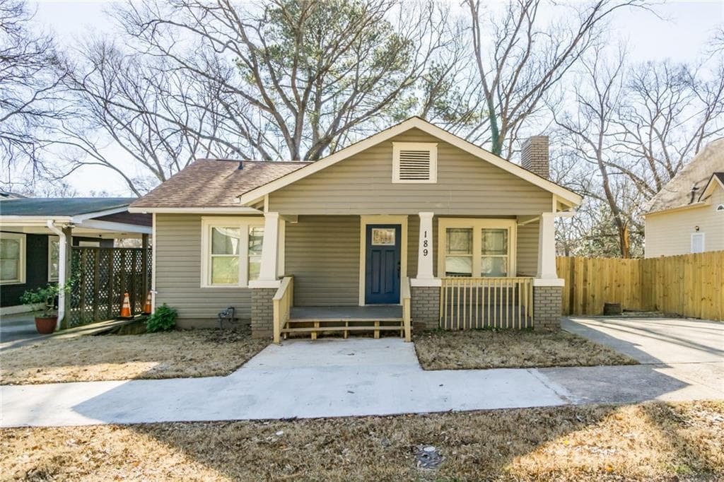 4 bedroom, 1,970 sq ft single family residence sold at 189 Claire Drive, Atlanta, GA 30315