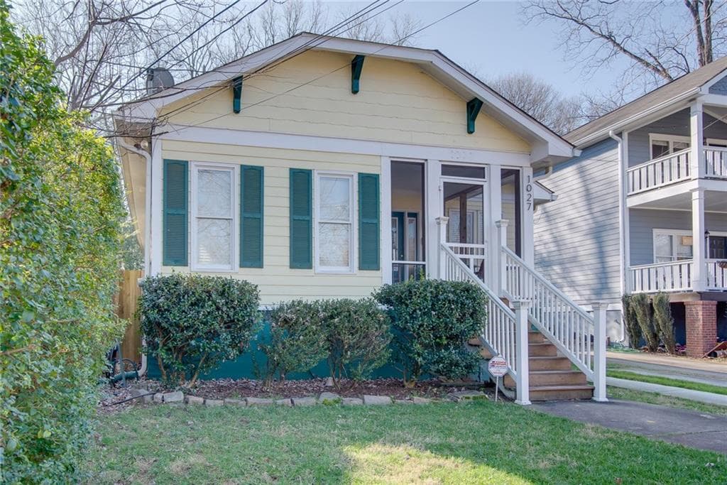 2 bedroom, 1,426 sq ft single family residence sold at 1027 Kirkwood Avenue, Atlanta, GA 30316
