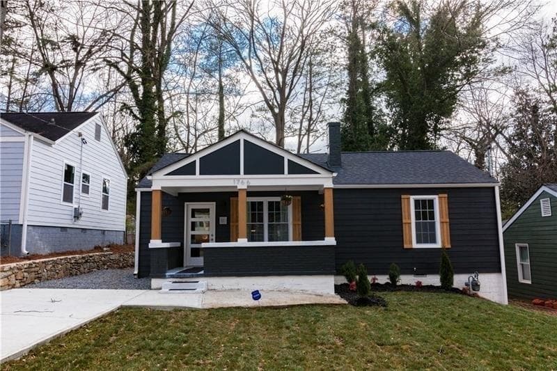 4 bedroom, 2,400 sq ft single family residence sold at 1766 N Olympian Way, Atlanta, GA 30310