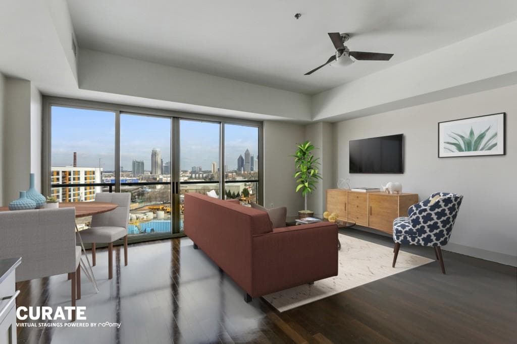 1 bedroom, 818 sq ft condominium sold at 1100 Howell Mill Road 507, Atlanta, GA 30318