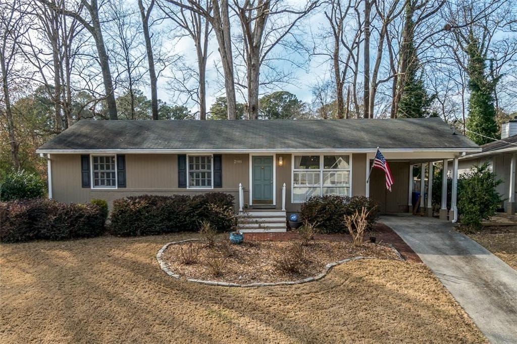 3 bedroom, 1,074 sq ft single family residence sold at 2908 Parkridge Drive, Brookhaven, GA 30319