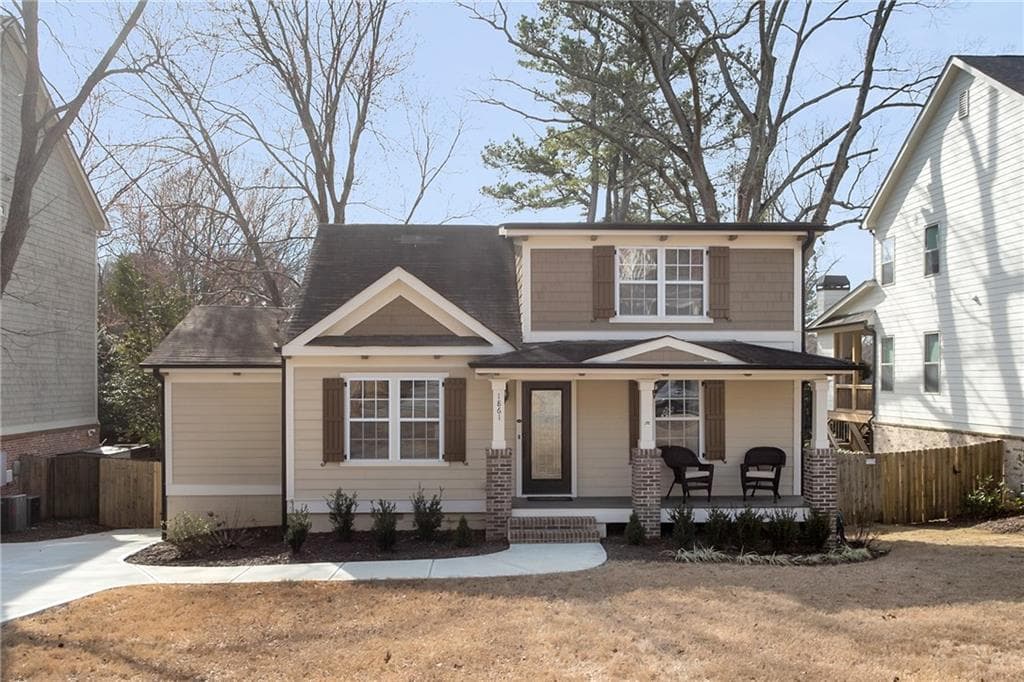 4 bedroom, 3 bathroom, 1,537 sq ft single family residence sold at 1861 Tobey Road, Brookhaven, GA 30341