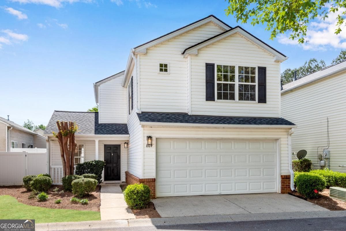 3 bedroom, 2.5 bathroom, 1,321 sq ft single family residence sold at 864 Windcroft Circle, Acworth, GA 30101