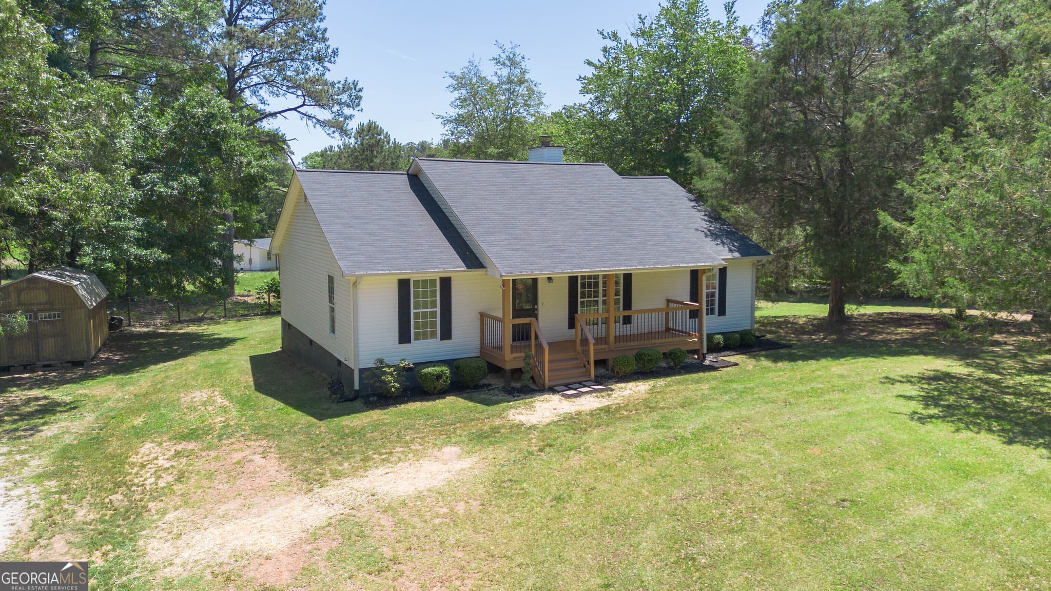 3 bedroom, 2 bathroom, 1,564 sq ft single family residence sold at 3354 Antioch Road, Franklin, GA 30217
