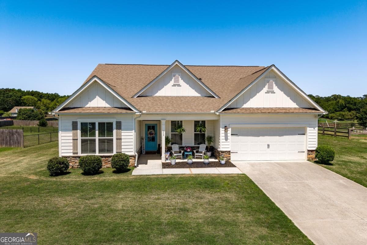 4 bedroom, 3 bathroom, 2,815 sq ft single family residence sold at 173 Bowman Drive, Statham, GA 30666