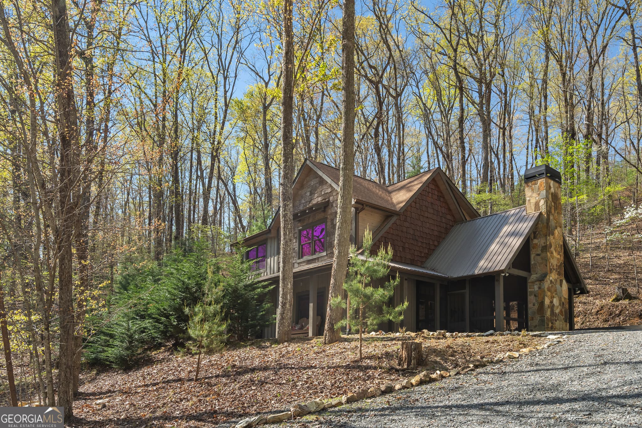 3 bedroom, 4.5 bathroom, 1,706 sq ft cabin,single family residence sold at 455 Shepherds Walk, Morganton, GA 30560