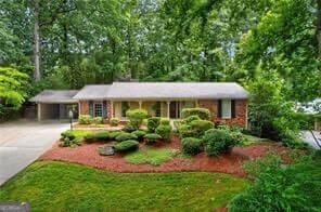 4 bedroom, 3 bathroom, 3,274 sq ft single family residence sold at 6875 Castleton Drive, Atlanta, GA 30328