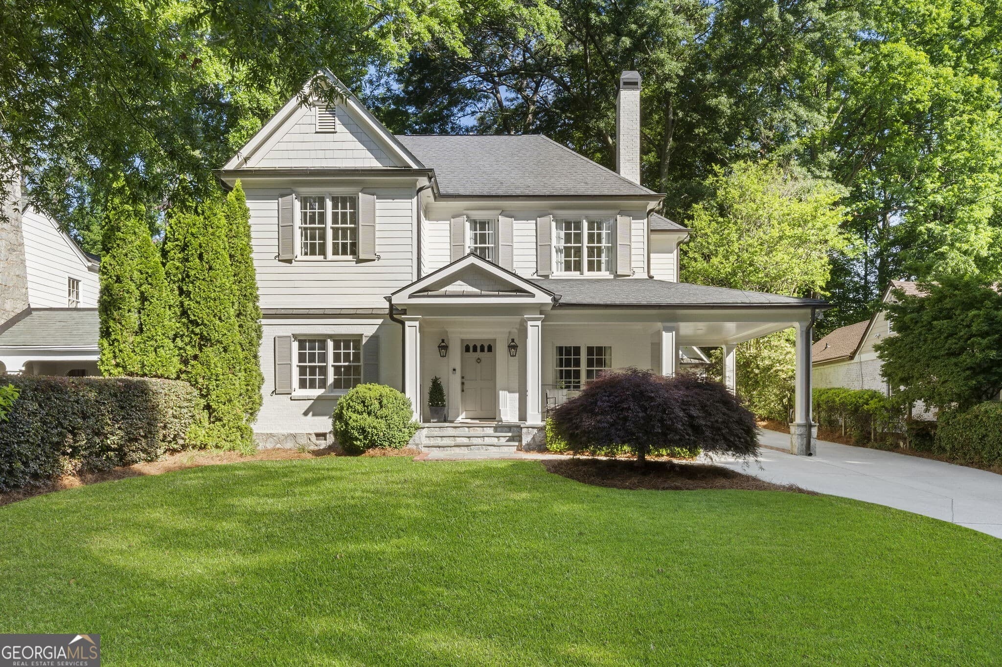 4 bedroom, 3 bathroom, 3,018 sq ft single family residence sold at 720 E Paces Ferry Road, Atlanta, GA 30305