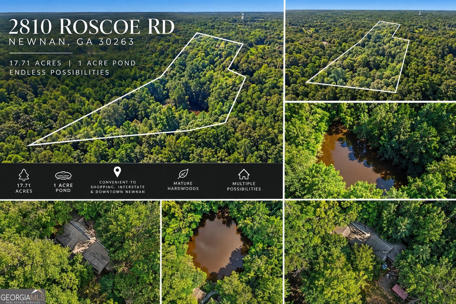 4 bedroom, 3.5 bathroom, 3,052 sq ft single family residence for sale at 2810 Roscoe Road, Newnan, GA 30263