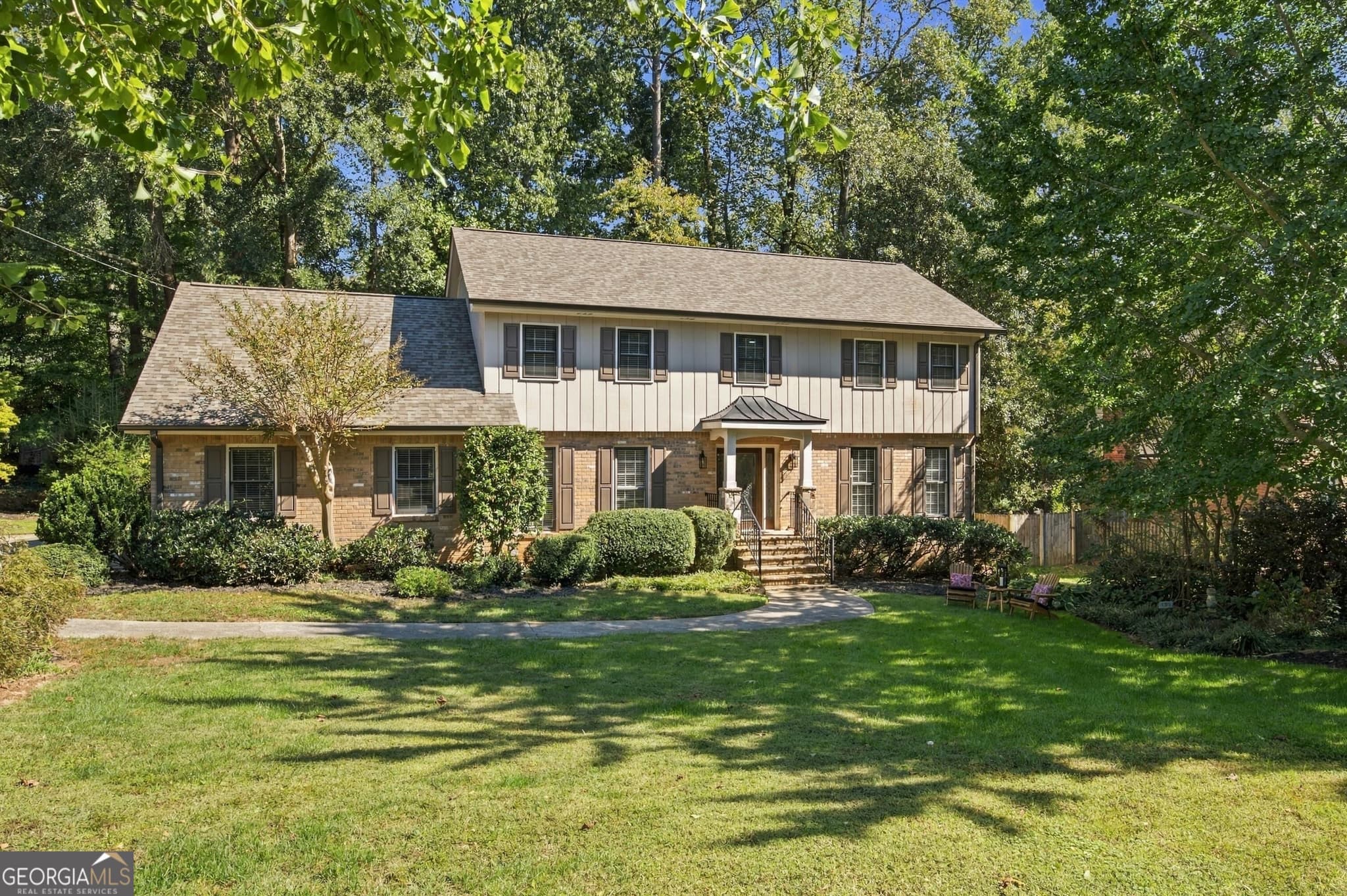 5 bedroom, 2.5 bathroom, 2,941 sq ft single family residence for sale at 4955 Mill Stream Court, Dunwoody, GA 30338