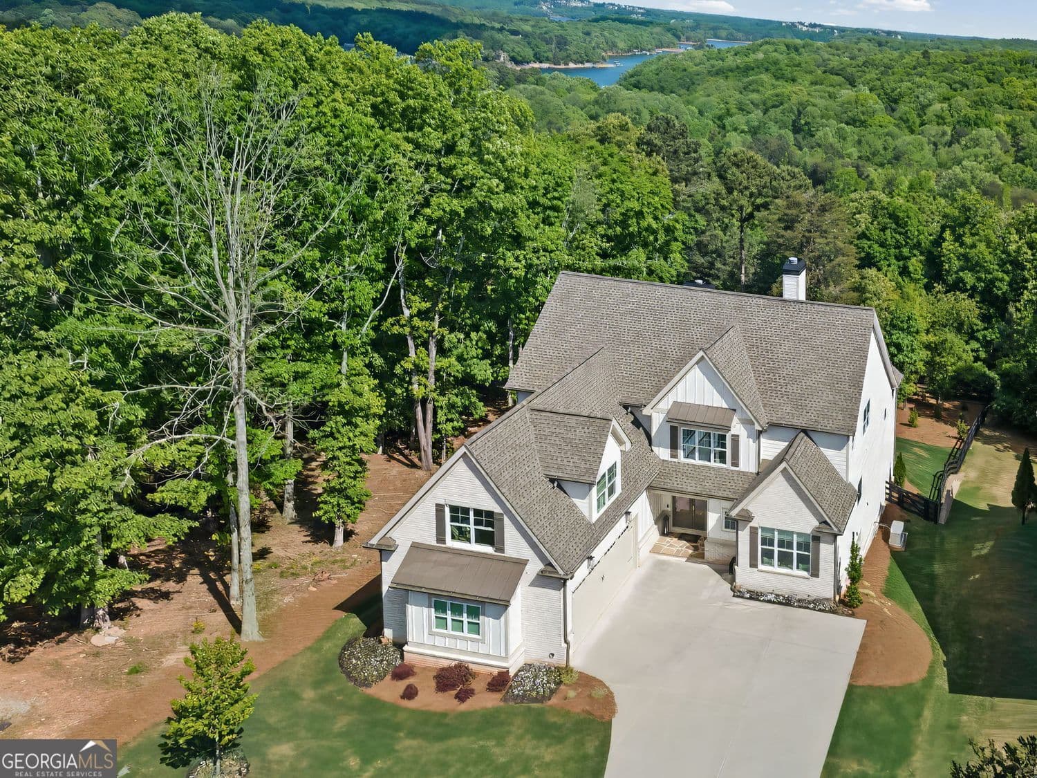 6 bedroom, 5.5 bathroom, 5,174 sq ft single family residence sold at 7350 Crestline Drive, Dawsonville, GA 30534
