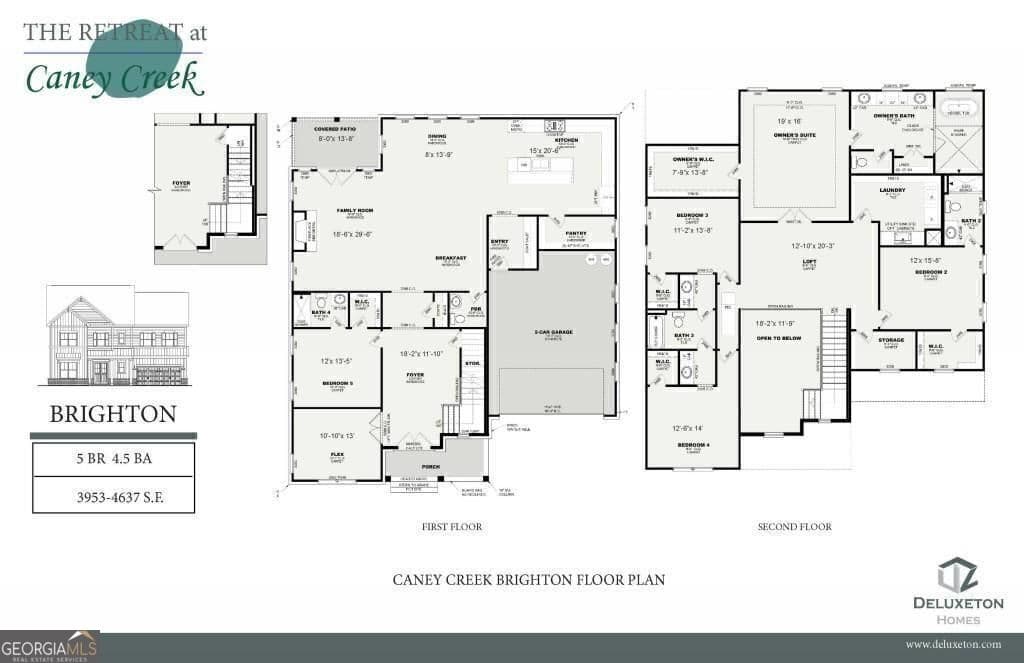 5 bedroom, 5.5 bathroom single family residence for sale at 725 Caney Fork Road, Alpharetta, GA 30005