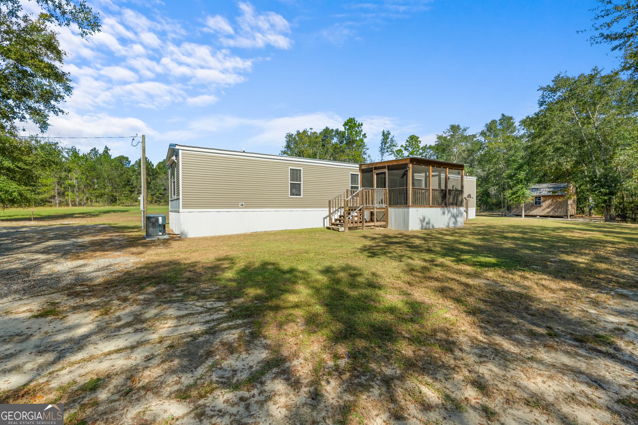 3 bedroom, 2 bathroom, 1,280 sq ft manufactured home,mobile home sold at 1203 Tobacco Trail, Soperton, GA 30457