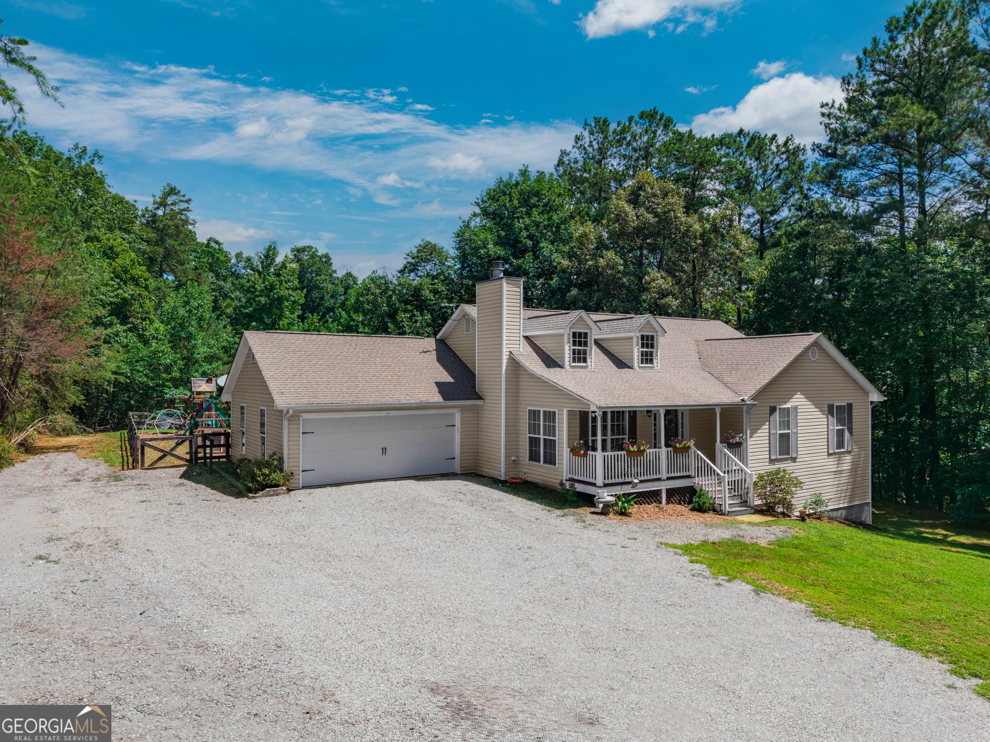 4 bedroom, 3 bathroom, 3,838 sq ft single family residence sold at 2158 Fletcher Drive, Ball Ground, GA 30107