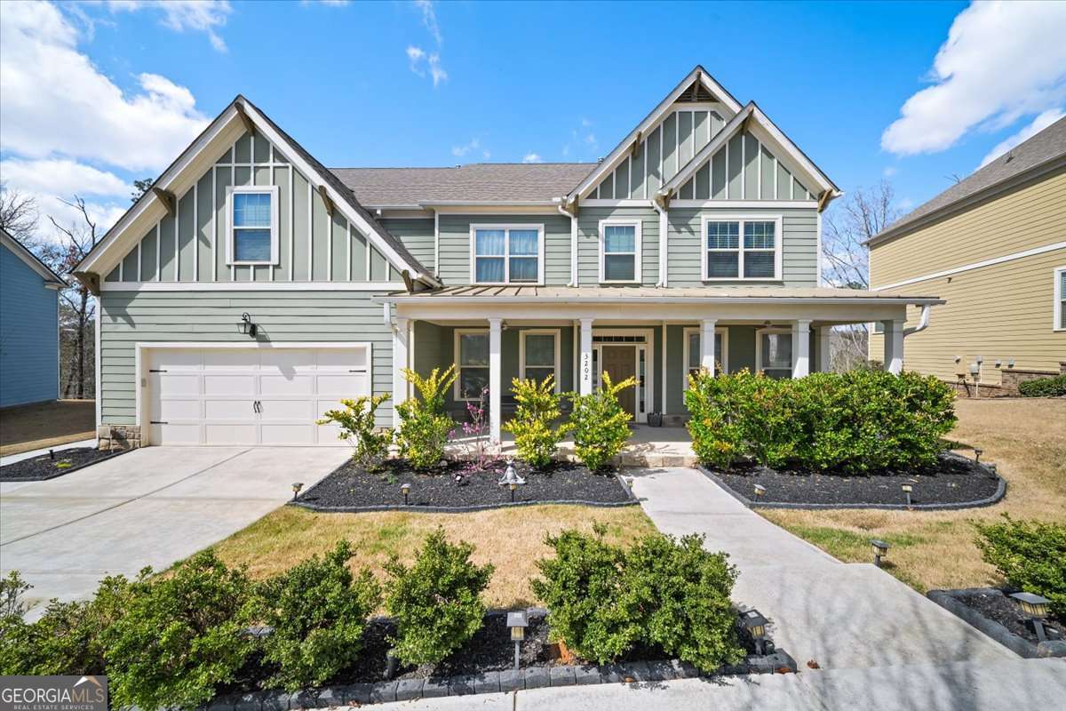 5 bedroom, 4 bathroom, 3,753 sq ft single family residence sold at 3202 Garden Hill Lane, Douglasville, GA 30135