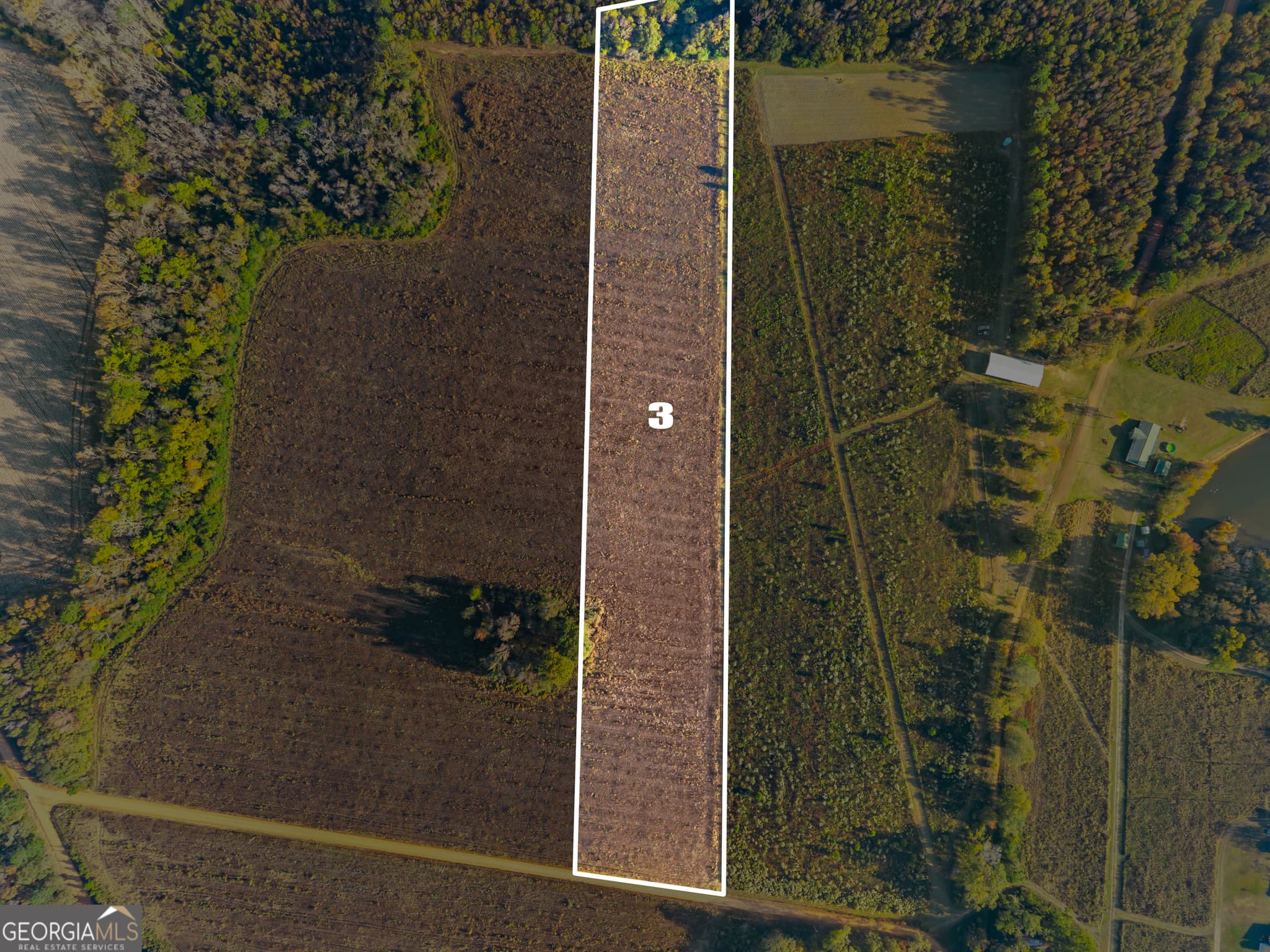 estate lot for sale at 0 Waters Lane LOT 3, Claxton, GA 30417