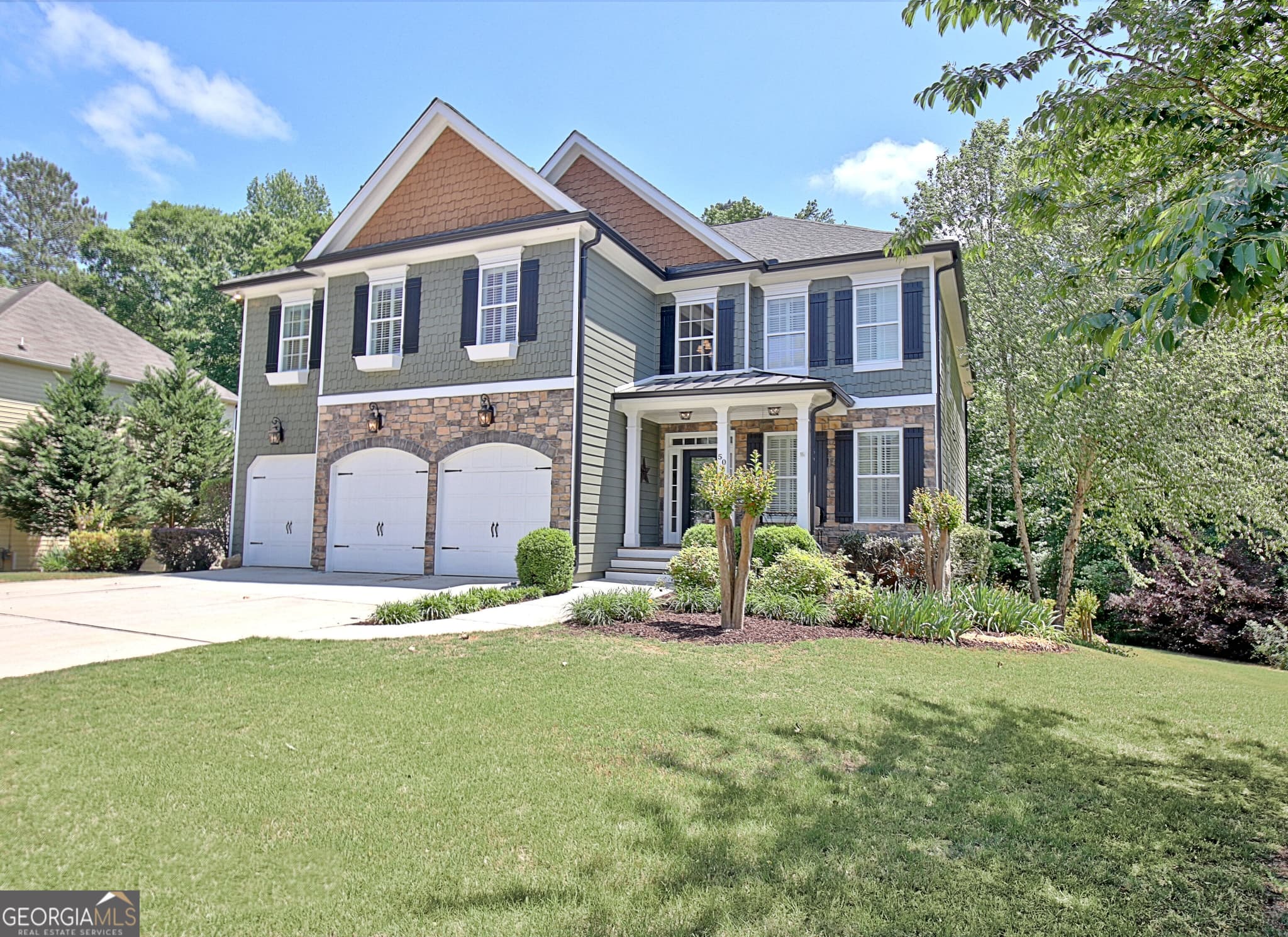 5 bedroom, 4 bathroom, 4,250 sq ft single family residence sold at 50 Palladian Drive, Senoia, GA 30276