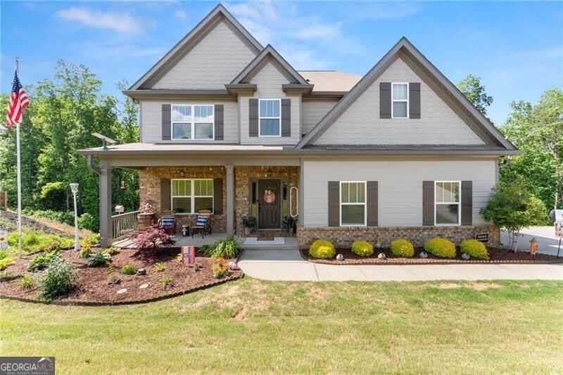 5 bedroom, 4.5 bathroom, 3,846 sq ft single family residence for sale at 176 Whelchell Valley Drive, Dawsonville, GA 30534