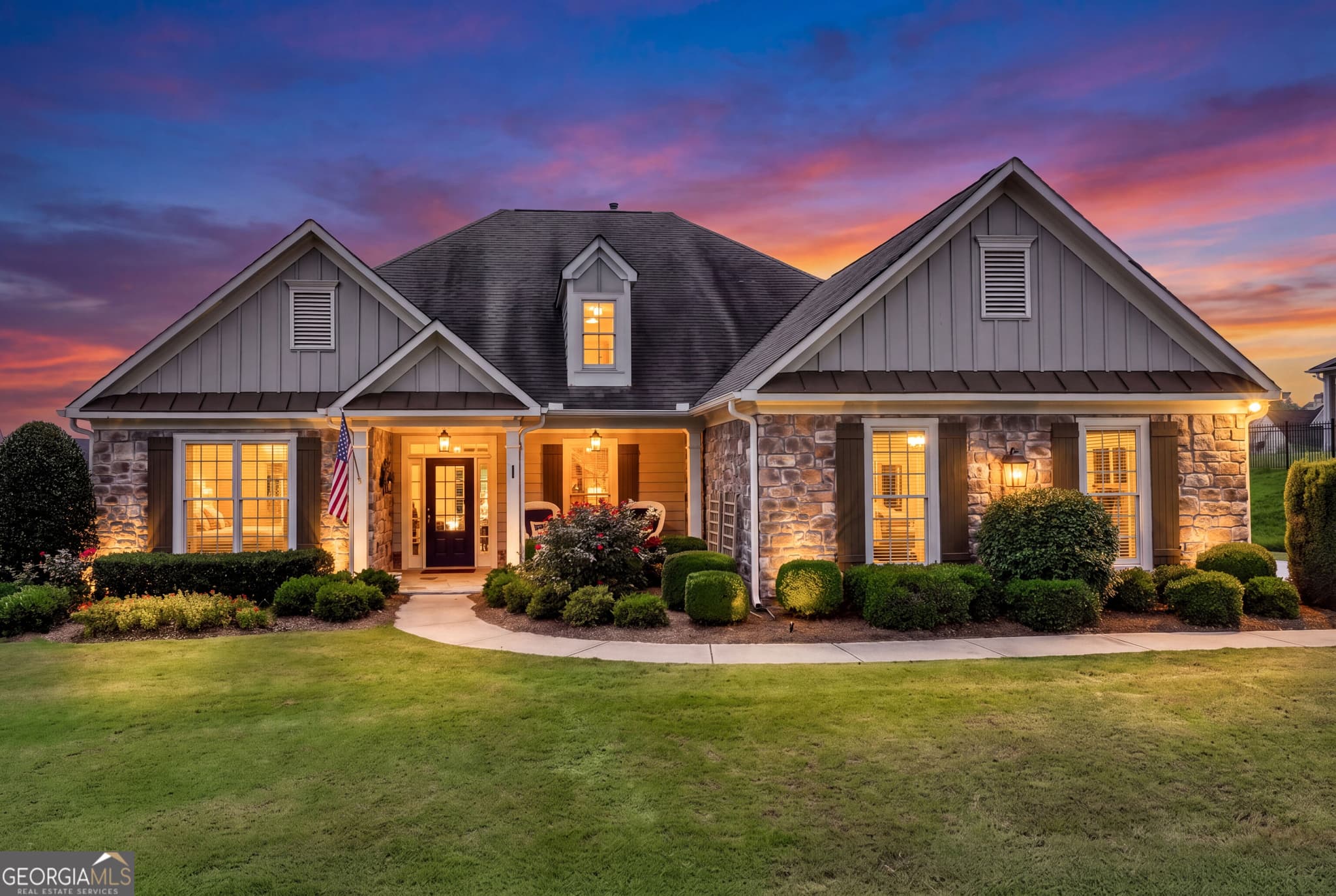 4 bedroom, 2.5 bathroom, 2,910 sq ft single family residence for sale at 6623 Trail Side Drive, Flowery Branch, GA 30542