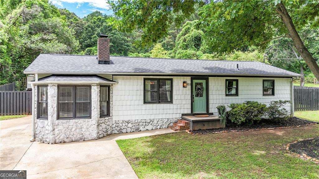 3 bedroom, 2 bathroom, 1,240 sq ft single family residence sold at 103 Duncan Drive, Cartersville, GA 30120