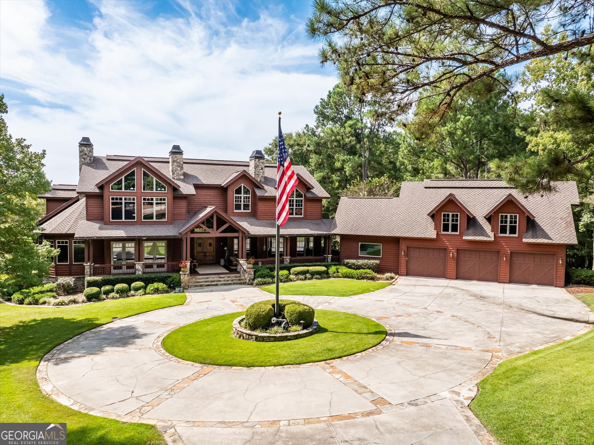 5 bedroom, 6 bathroom, 5,638 sq ft cabin,single family residence for sale at 255 Mount Vintage Plantation Drive, North Augusta, SC 29860
