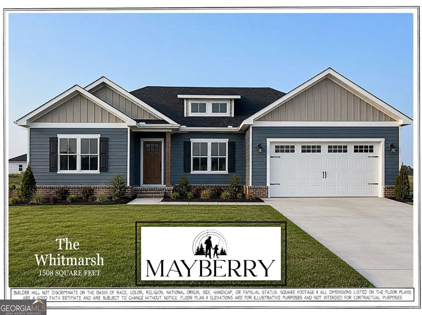 4 bedroom, 2 bathroom, 1,508 sq ft single family residence for sale at 215 Aunt Bee Boulevard LOT 184, Statesboro, GA 30458