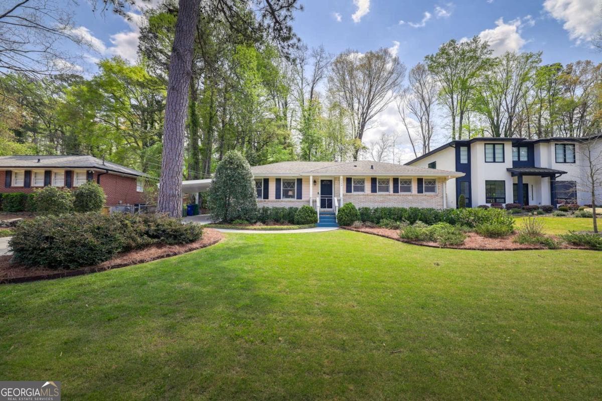 3 bedroom, 1.5 bathroom, 1,485 sq ft single family residence sold at 2343 Burch Circle, Brookhaven, GA 30319