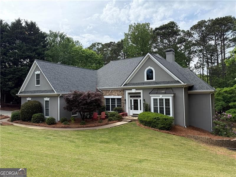 6 bedroom, 5.5 bathroom, 5,902 sq ft single family residence sold at 6608 Sweetwater Point, Flowery Branch, GA 30542