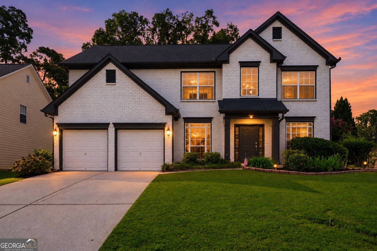 4 bedroom, 2.5 bathroom, 2,623 sq ft single family residence for sale at 443 Leggett Oaks Lane, Lawrenceville, GA 30043