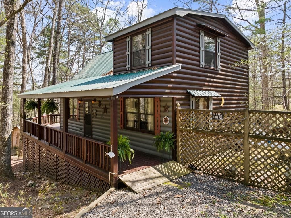 3 bedroom, 3 bathroom, 1,660 sq ft cabin,single family residence for sale at 130 Happy Valley Lane, Morganton, GA 30560
