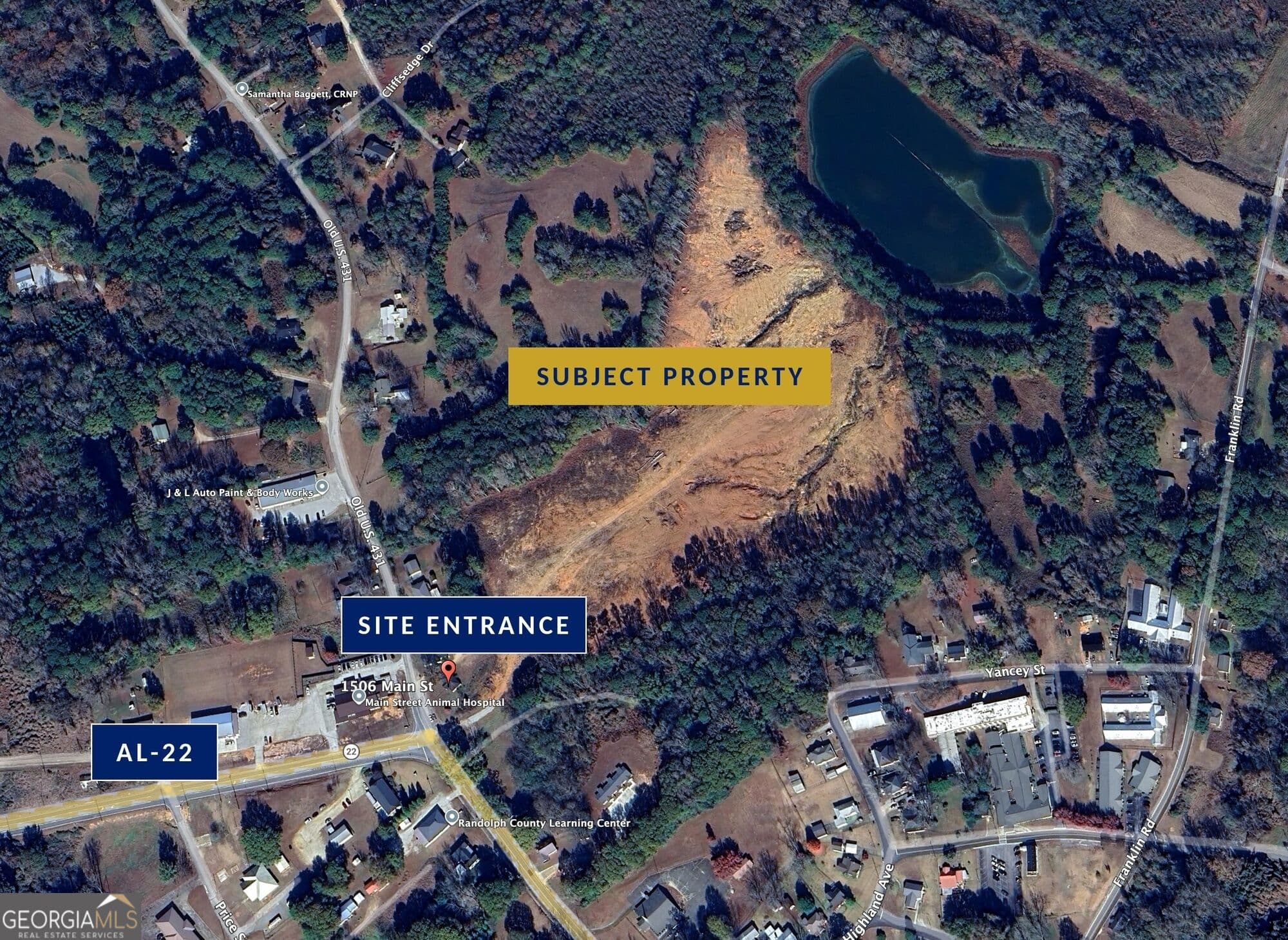 unimproved land for sale at 1506 Main Street, Roanoke, AL 36274
