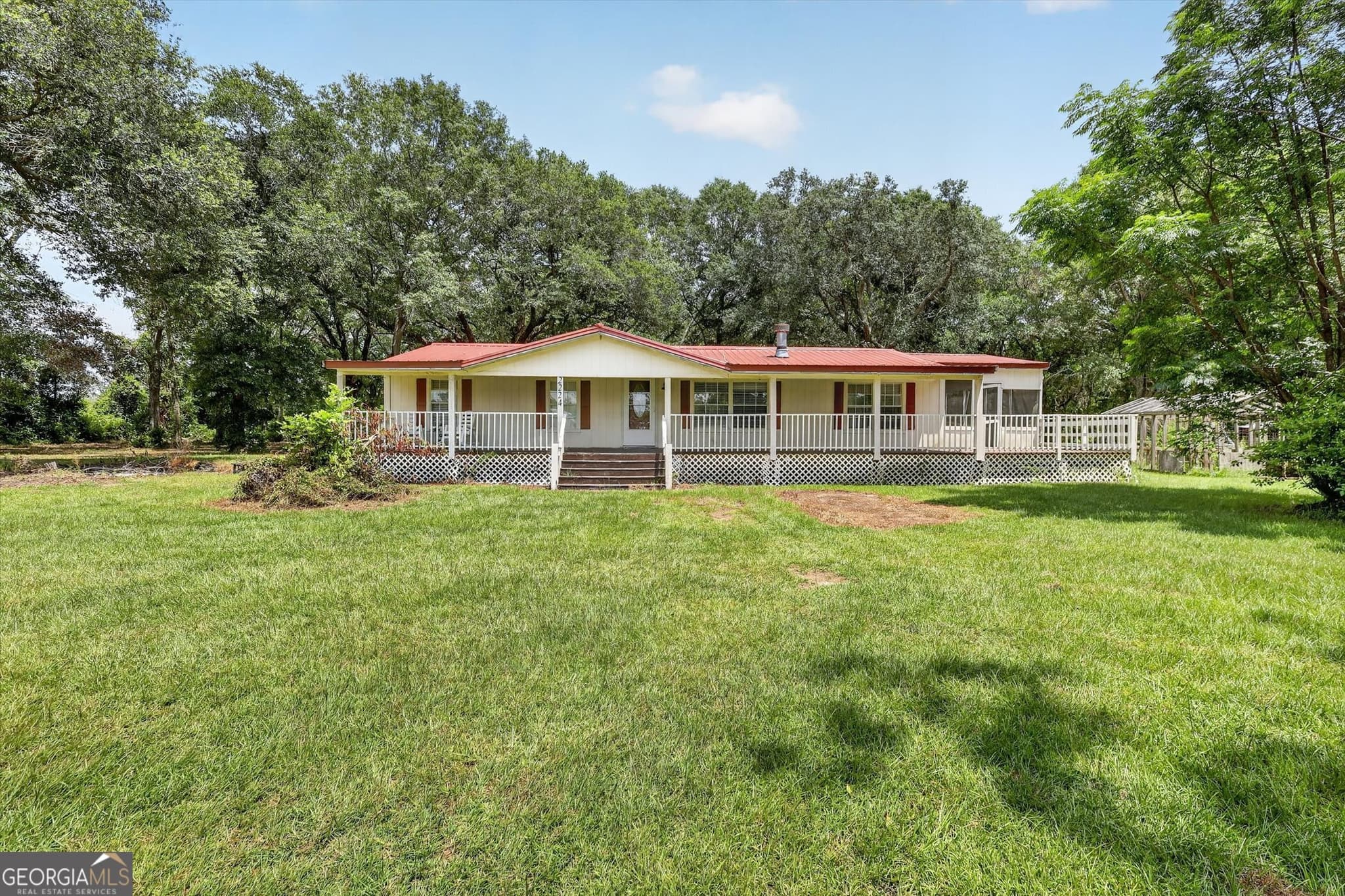 4 bedroom, 2 bathroom, 1,560 sq ft manufactured home,single family residence for sale at 2224 Howard Alexander Road, Collins, GA 30421