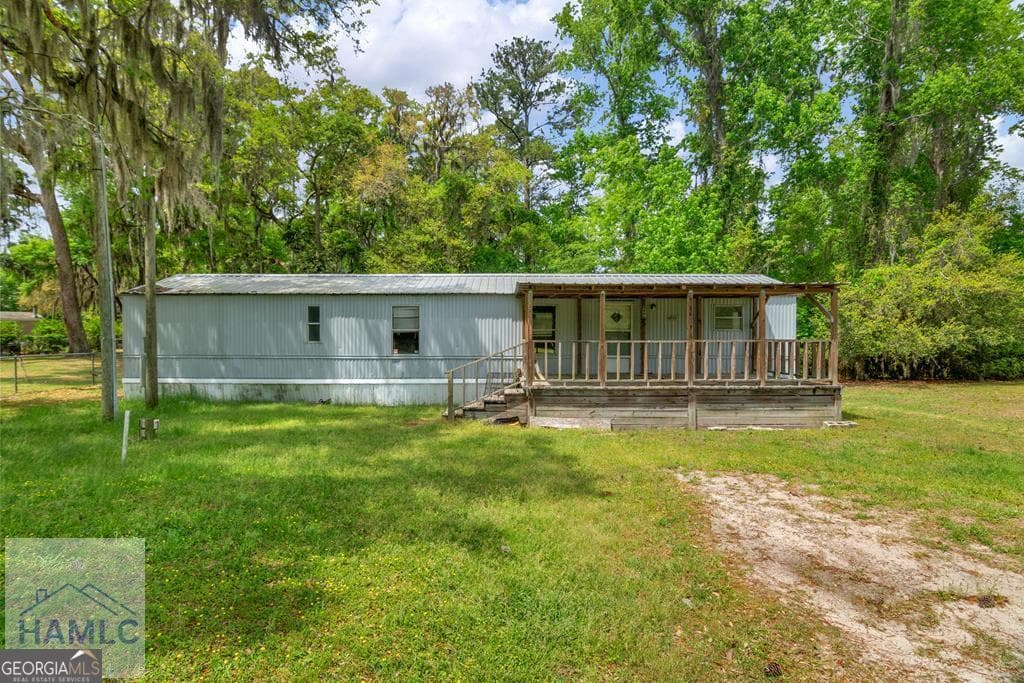 2 bedroom, 1 bathroom, 1,024 sq ft manufactured home,single family residence sold at 1486 Neal Boulevard, Townsend, GA 31331