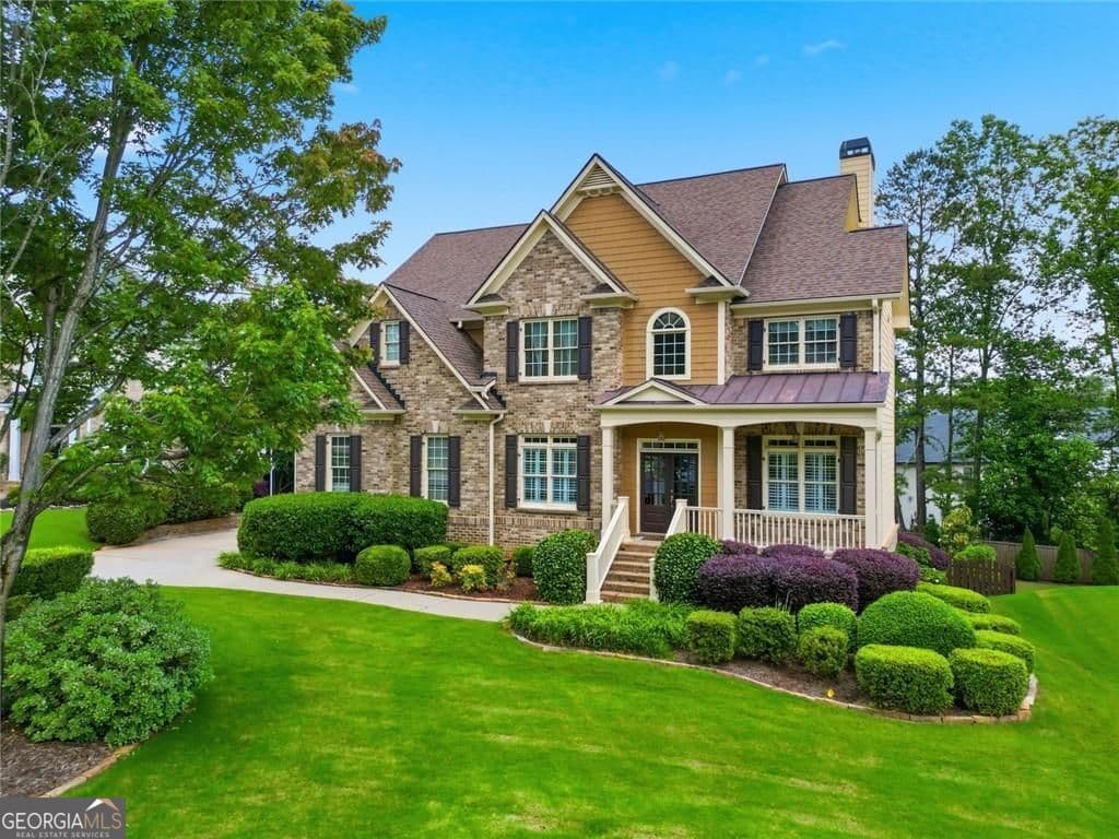 7 bedroom, 5 bathroom, 5,022 sq ft single family residence sold at 2440 Saxony Trace, Alpharetta, GA 30005