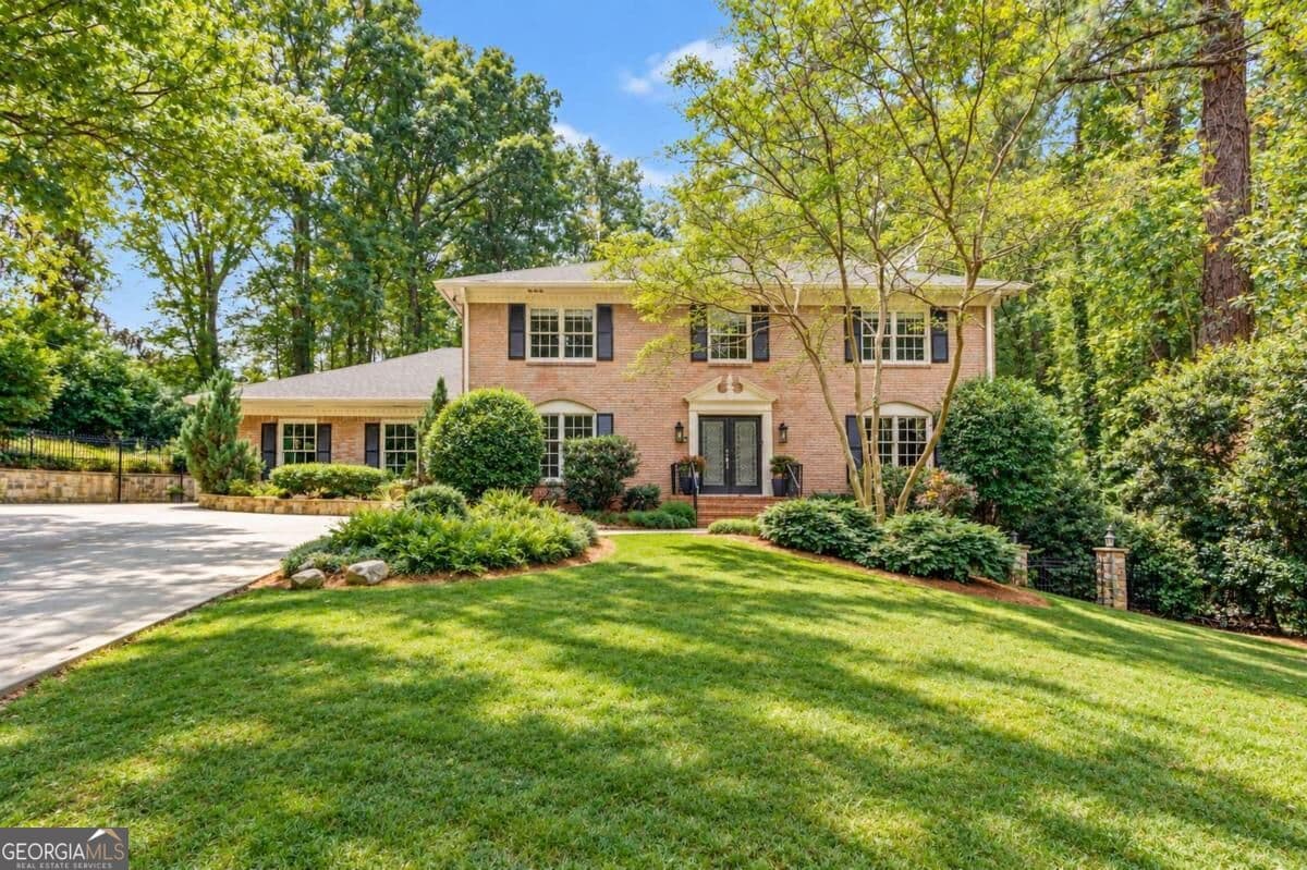6 bedroom, 5 bathroom, 5,110 sq ft single family residence for sale at 7680 Ryefield Drive, Sandy Springs, GA 30350
