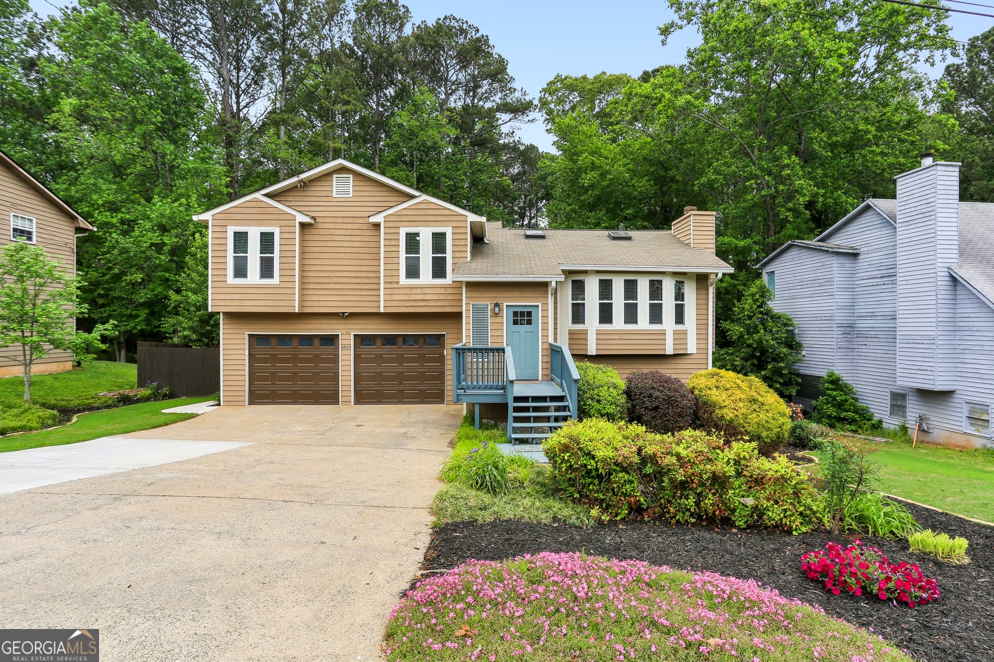 4 bedroom, 3 bathroom, 2,010 sq ft single family residence sold at 4849 Chapelle Court, Marietta, GA 30066