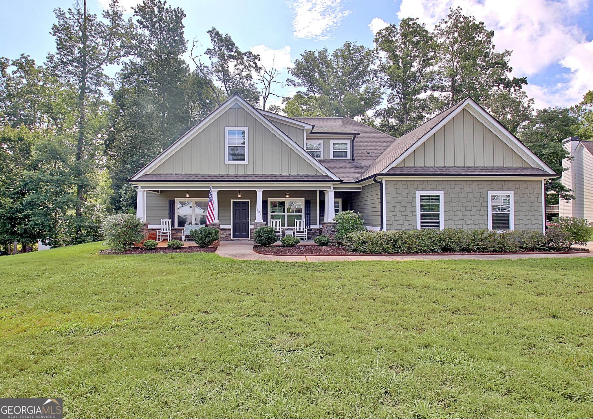 4 bedroom, 3 bathroom, 2,431 sq ft single family residence for sale at 134 Old Bailey Farms Drive, Senoia, GA 30276