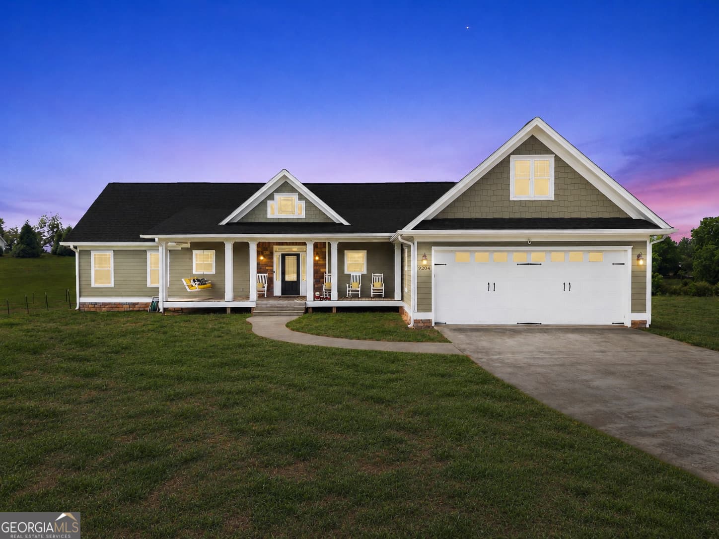 5 bedroom, 3 bathroom, 3,772 sq ft single family residence sold at 9204 Skitts Mountain Drive, Lula, GA 30554