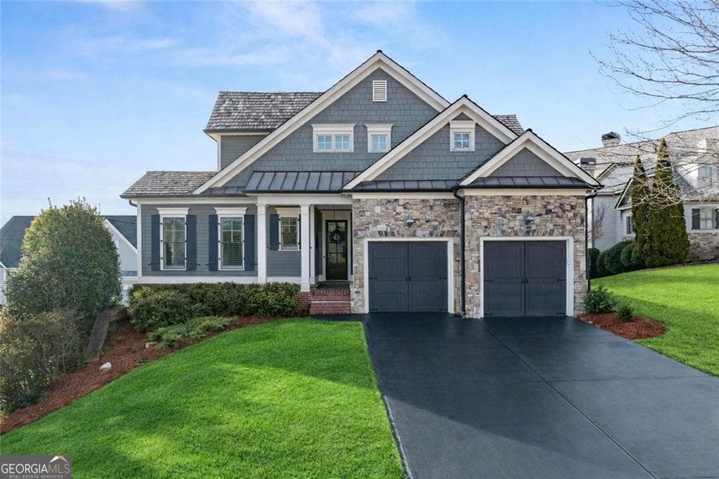 5 bedroom, 4.5 bathroom single family residence sold at 281 Blue Heron Bluff, Dawsonville, GA 30534