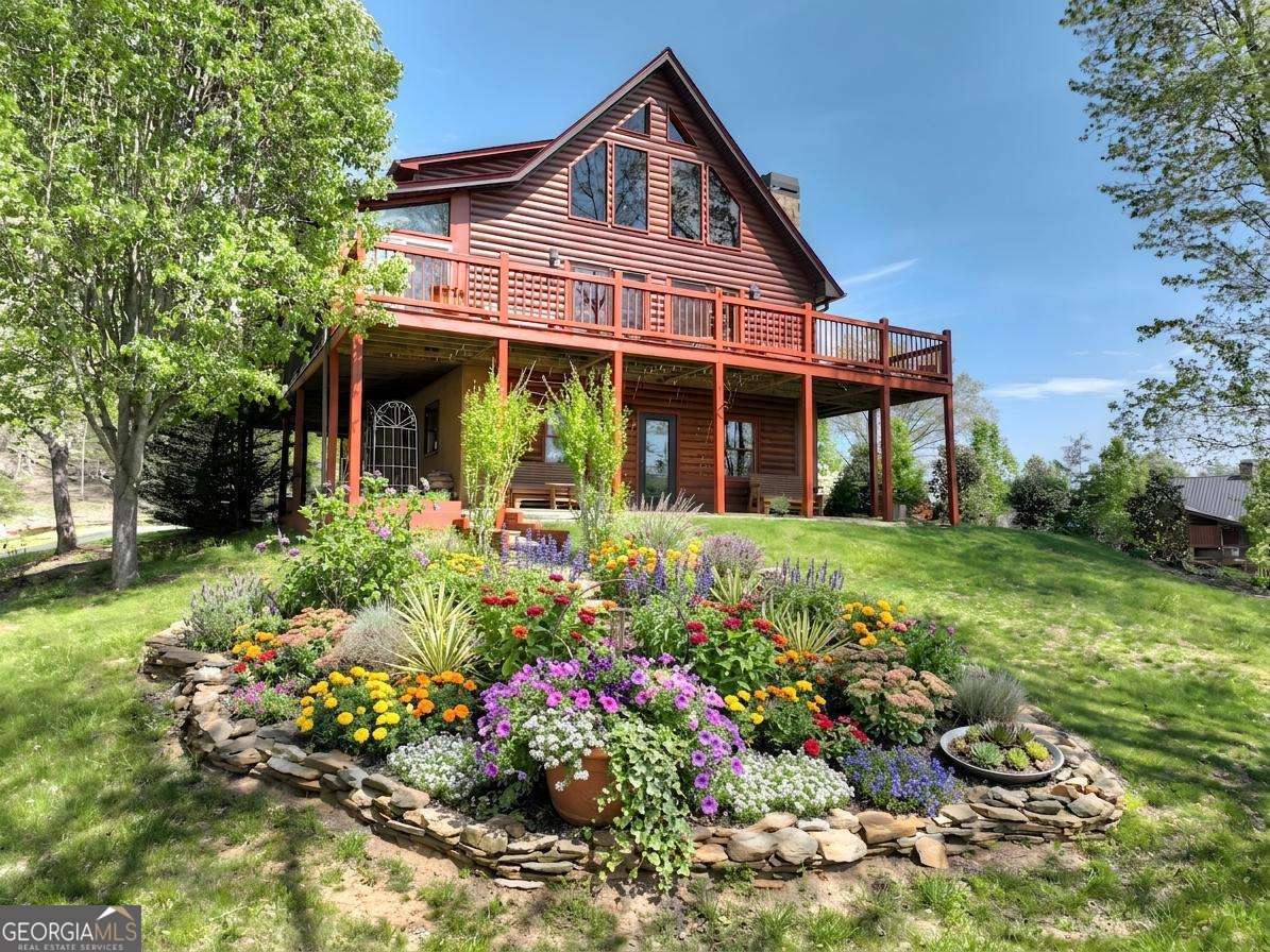 3 bedroom, 2 bathroom, 2,940 sq ft cabin,single family residence for sale at 256 Bailey Farm Lane, Mineral Bluff, GA 30559