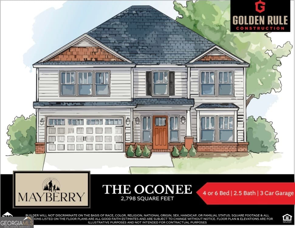 4 bedroom, 2.5 bathroom, 2,798 sq ft single family residence under contract at 214 Aunt Bee Boulevard LOT 84, Statesboro, GA 30458