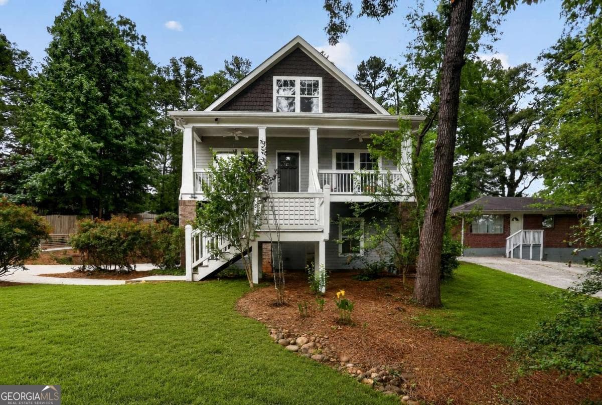 5 bedroom, 4 bathroom, 3,394 sq ft single family residence sold at 1277 Emerald Avenue, Atlanta, GA 30316