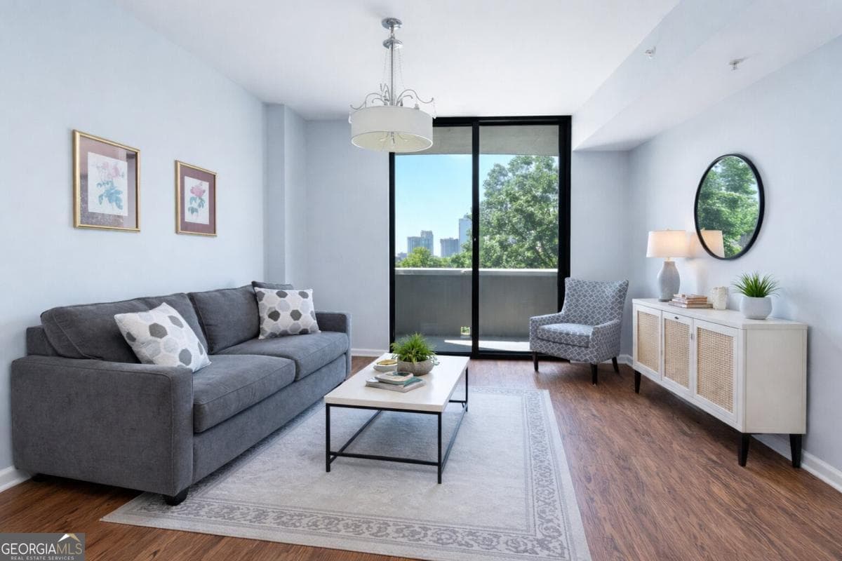 1 bedroom, 1 bathroom, 800 sq ft condominium for sale at 3040 Peachtree Road 507, Atlanta, GA 30305