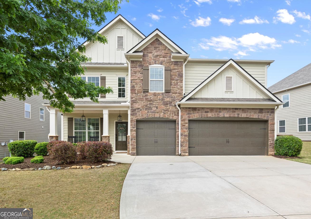 5 bedroom, 4 bathroom, 3,413 sq ft single family residence sold at 5760 Palmtree Pass, Cumming, GA 30040